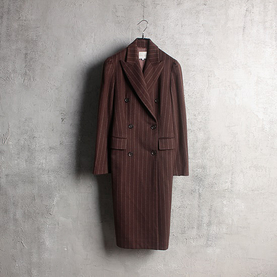 CELINE 100% cashmere double long coat (길이 111)