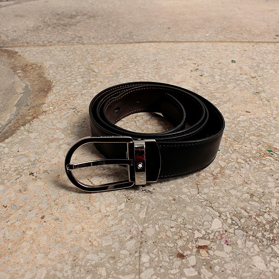 MONTBLANC leather belt