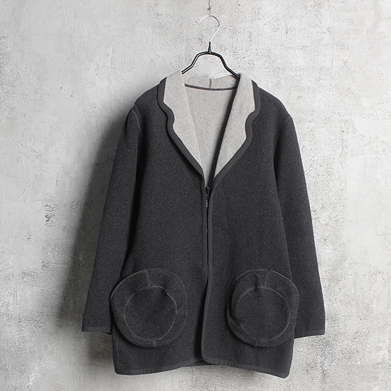 JUNKO KOSHINO pocket detail coat