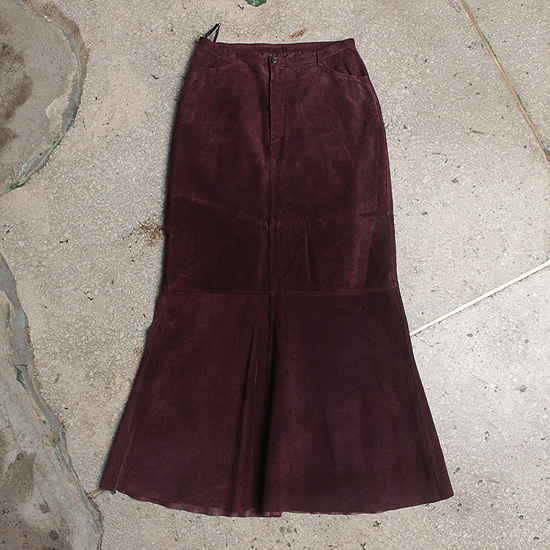 OZOC real suede skirt (26)
