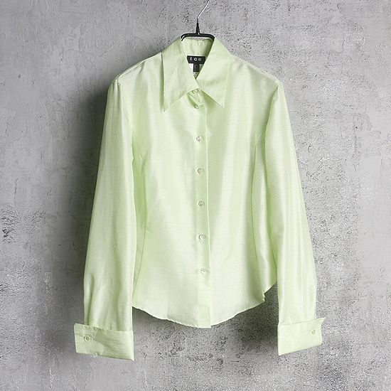 ICB neon color blouse
