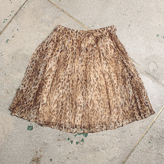 MAX MARA reopard skirt (28)