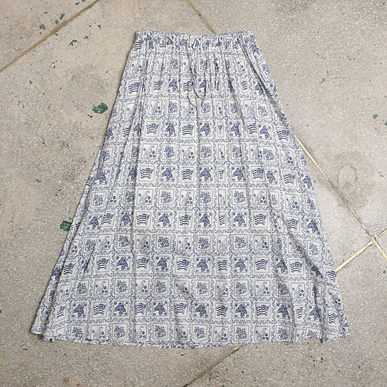 REYN SPOONER banding long skirt (26 ~ )