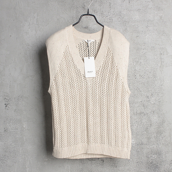 .object summer knit vest (새상품)
