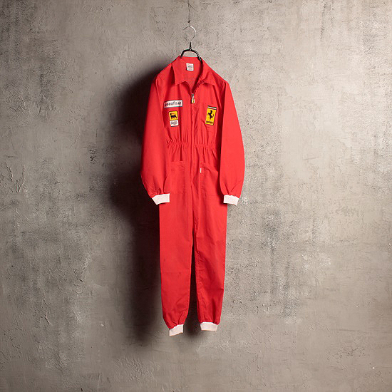 90s vtg TOMA by Ferrari junior jumpsuit